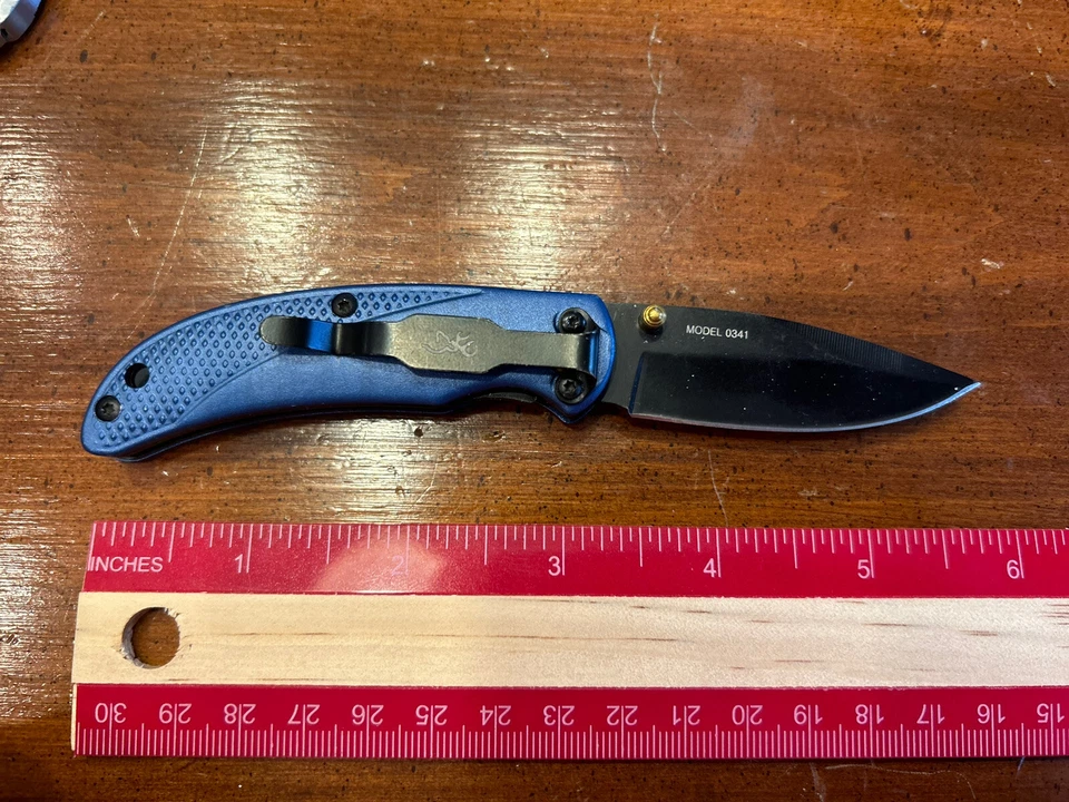 EDC складной нож лот M4. БРАУНИНГ X2 (1 редкая) с 1 klein. Конфисковано TSA. - Изображение 2 из 4