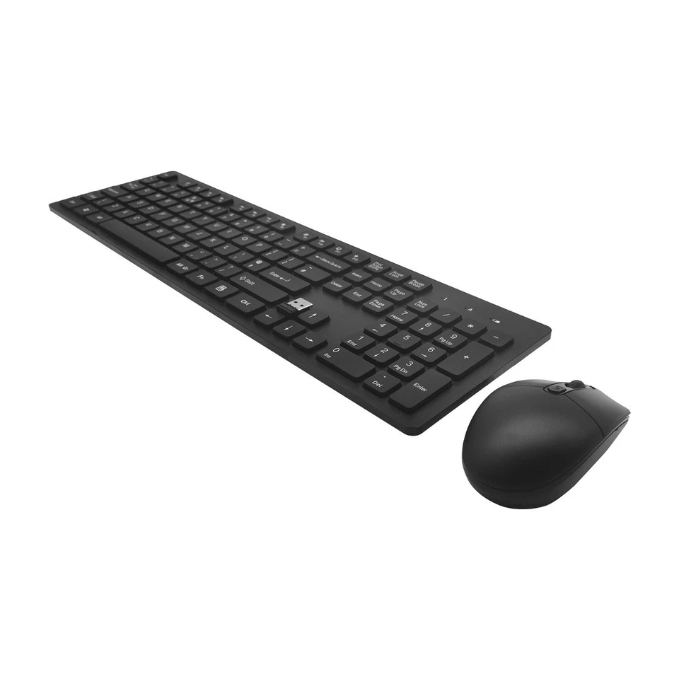 Wireless Keyboard and Mouse Set, Black Slim UK, 2.4Ghz Wireless - Image 3 of 4