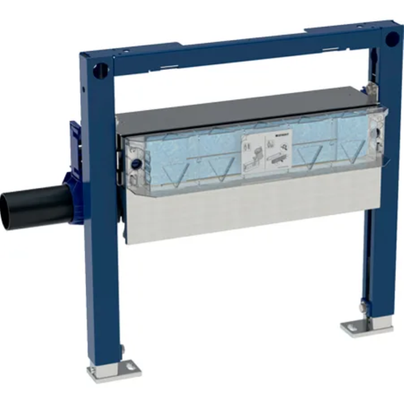 Geberit Duofix sifone a parete per docce, altezza parziale 50 cm, modello ristru