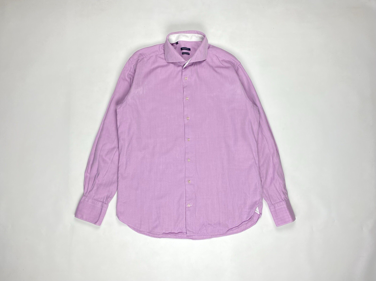 SAINT LAURENT Suitsupply camicia cotone due strati a righe camicia formale