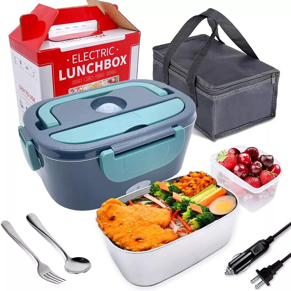 Hot Food Container For Round Heat New Stainless Steel Thermal Lunch Box