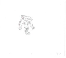 Street Sharks Dic Producción Animación Dibujo Celular 1994-1997 C-9