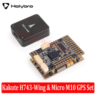HolyBro Kakute H743-Wing INAV Ardupilot Flight Controller LIPO with M10 GPS Set