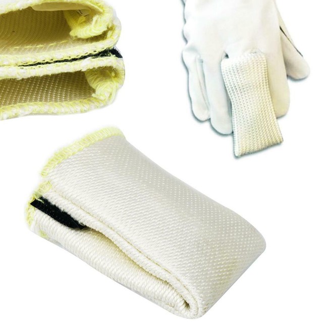 1 Pair Finger Welding Work Gloves Heat Shield Cover Safety Guard