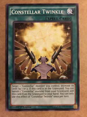 YUGIOH CONSTELLAR TWINKLE SECE-EN055 COMMON 1ST Edition NM COMBINE SHIPPING