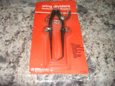 Vintage Millers Falls wing dividers 206c 7'' New n package 701348