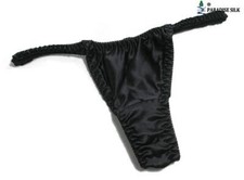 NWT Lot 2 Pairs 100 Soft Silk Brief Women Thong Panties