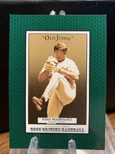 2005 Origins Old Judge Baltimore Orioles Baseball Card #163 Eddy Rodriguez