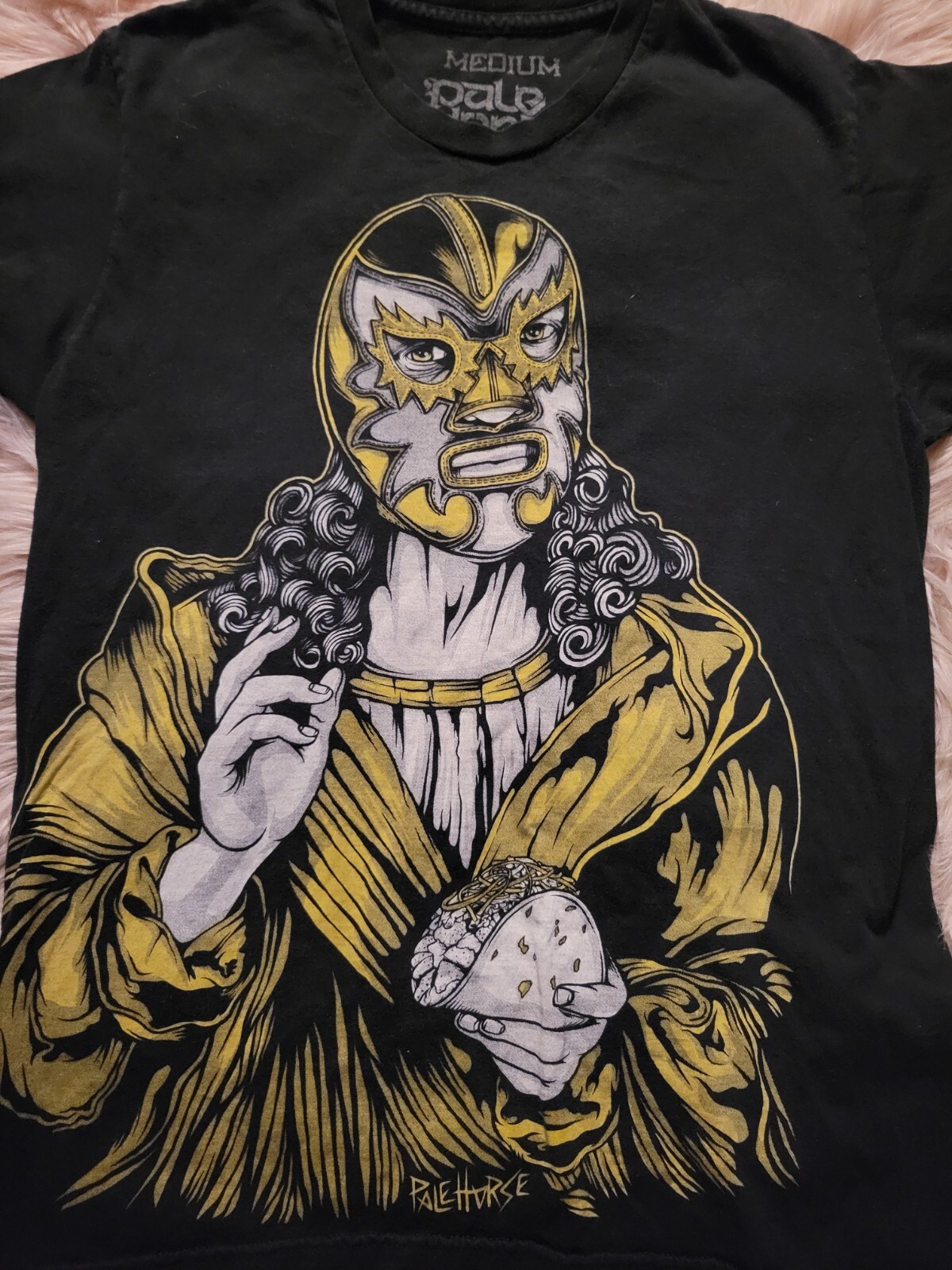 Vintage Nacho Libre Tattoo Pale Horse T Shirt Masked … Gem