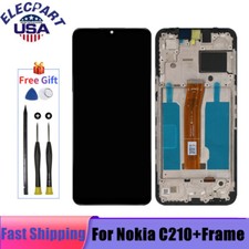US For Nokia C210 TA-1584 Display LCD Touch Screen Digitizer Replacement Frame