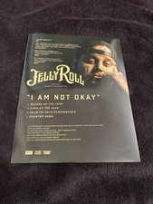 JELLY ROLL 2025 Grammy ad for hit "I Am Not Okay" for Record Song of the Year