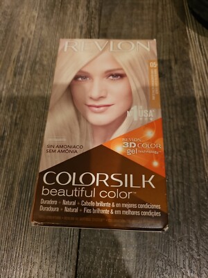 Revlon Colorsilk Beautiful Permanent Color 05 Ultra Light Ash Blonde