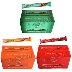 NEW FULL BOX OF LINDT LINDOR MILK, ORANGE, MINT CHOCOLATE ...