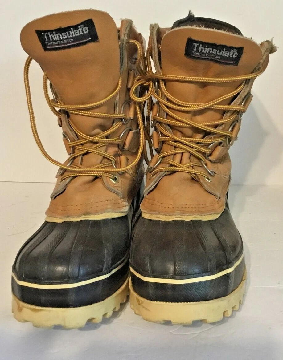 Lake N Trail Steel Shank Thinsulate Boots Men s Size 8 eBay