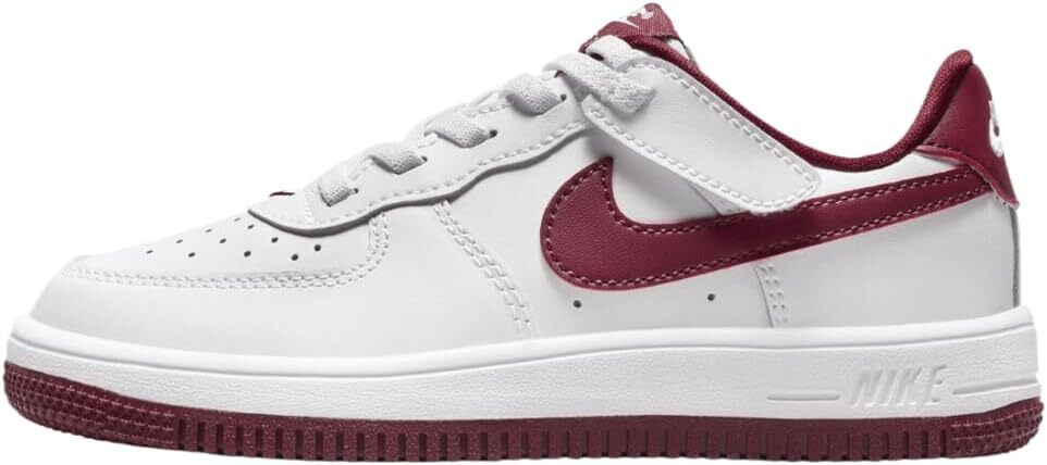 Кроссовки для маленьких детей Nike Force 1 Low EasyOn Белый/Team красный (FN0237 105) - 12