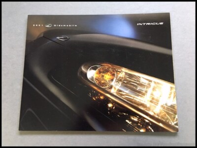 2001 Olds Oldsmobile Intrigue 38-page Original Car Sales Brochure Catalog