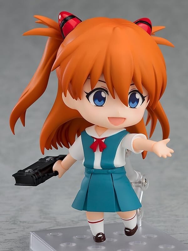 Nendoroid Asuka Shikinami Langley: Test Suit Ver. is geared up and ready to show off her true power in your collection. Preorder now and receive a GSC Exclusive Background Sheet! Click the