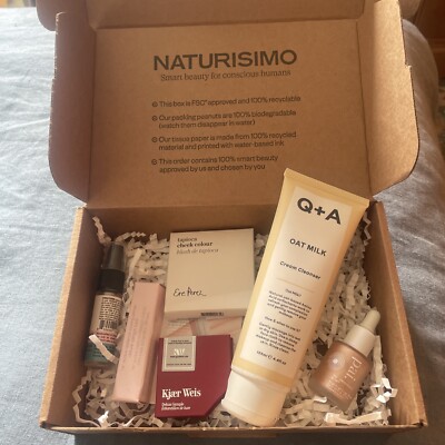 Natuisimo Make-up Beauty Box Konvolut Kjear Weis Pai brandneue Produkte