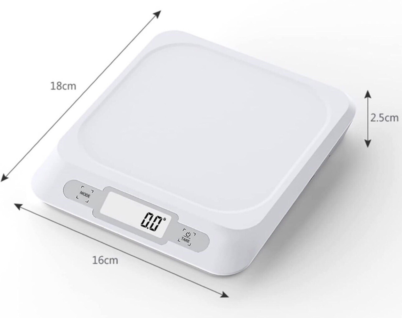 New Kitchen Scale Household Kitchen Scale Gram Scale Coffee Scale Food Scale Bak-image