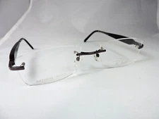 PIER MARTINO J1825 CS EYEGLASSES GLASSES BLACK FRAME NATURAL WOOD 140MM