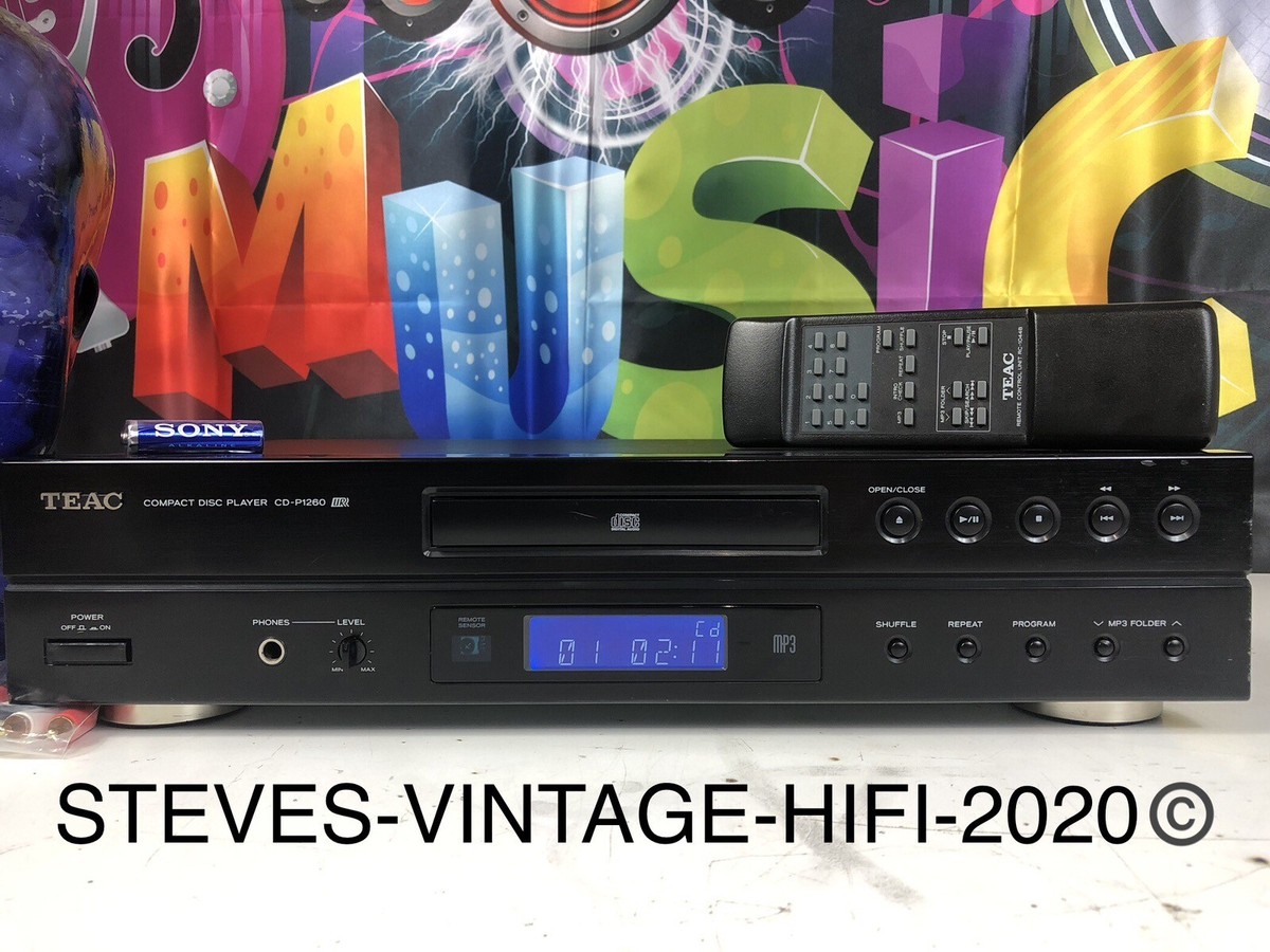 TEAC CDプレーヤー CD-P1260