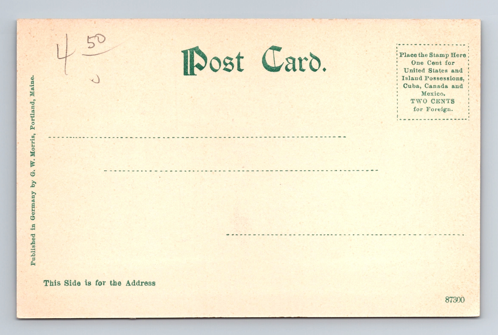 Damariscotta MEMaine, Scenic View Of Main Street, Souvenir, Vintage