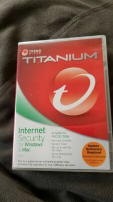 Titanium Internet Security for Windows and Mac 2018 (3 PC's- 1 Year) Media les..