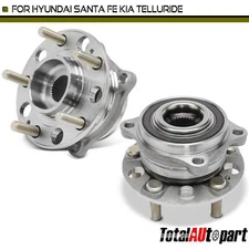 2Pcs Wheel Bearing Hub Assembly for Hyundai Santa Fe 19-23 Kia  Front or Rear