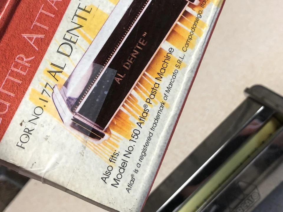 Marcato Pasta spaghetti cutter attachment Steel Italy - Image 3 of 4