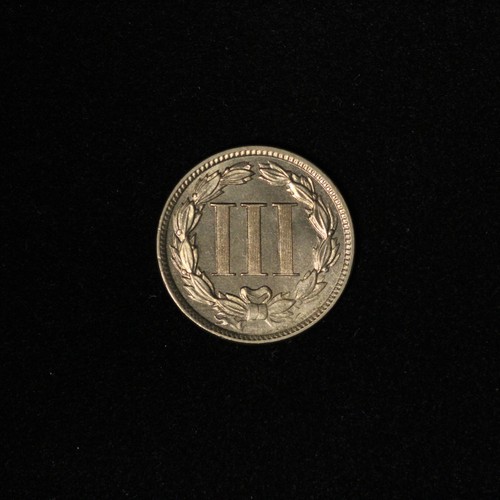1888 3 Cent Nickel Proof - Free Shipping USA - Picture 2 of 3