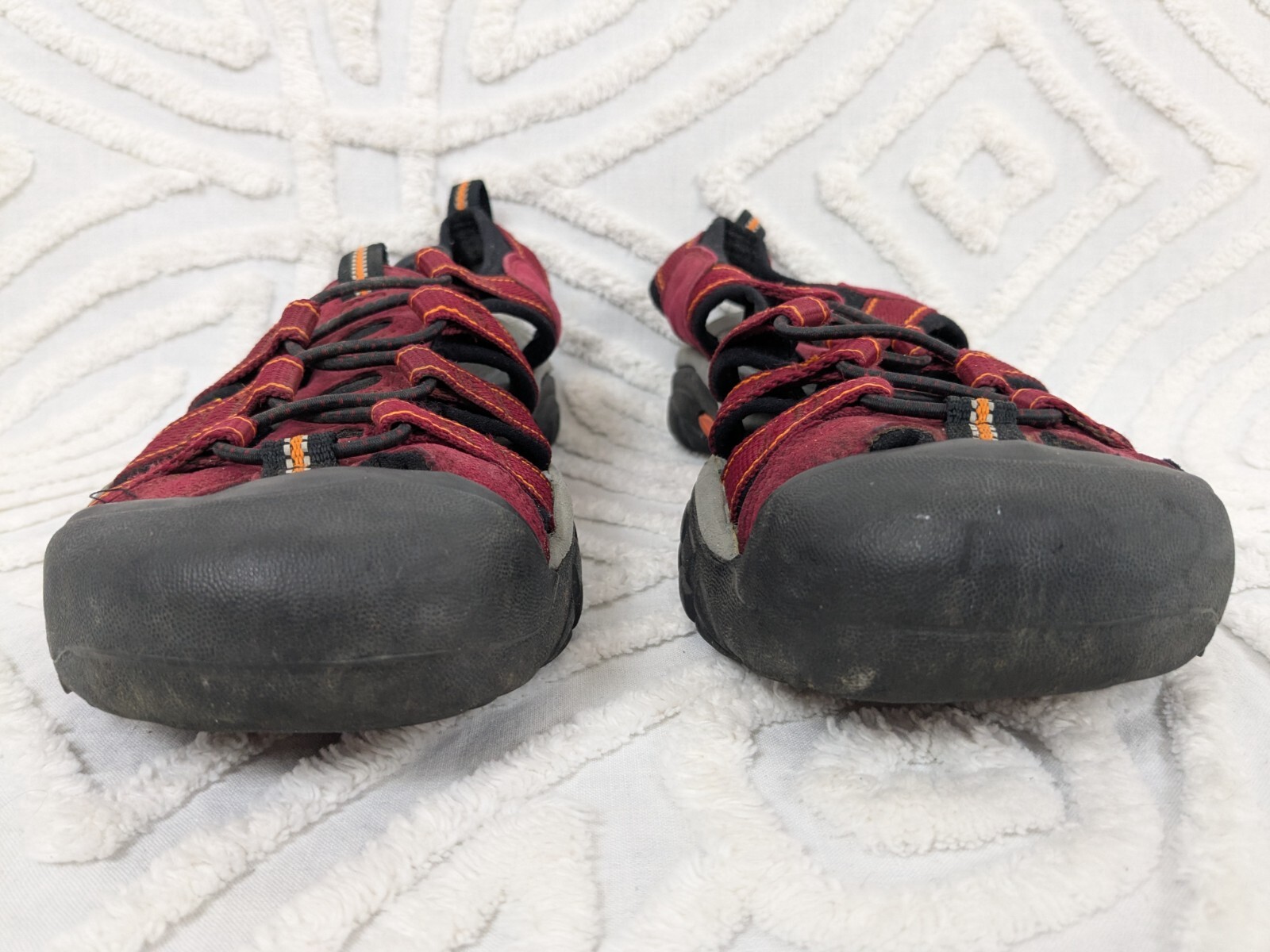 Scarpe sandali da donna Keen escursionismo Newport H2 acqua taglia US 7 rosso scuro e grigio