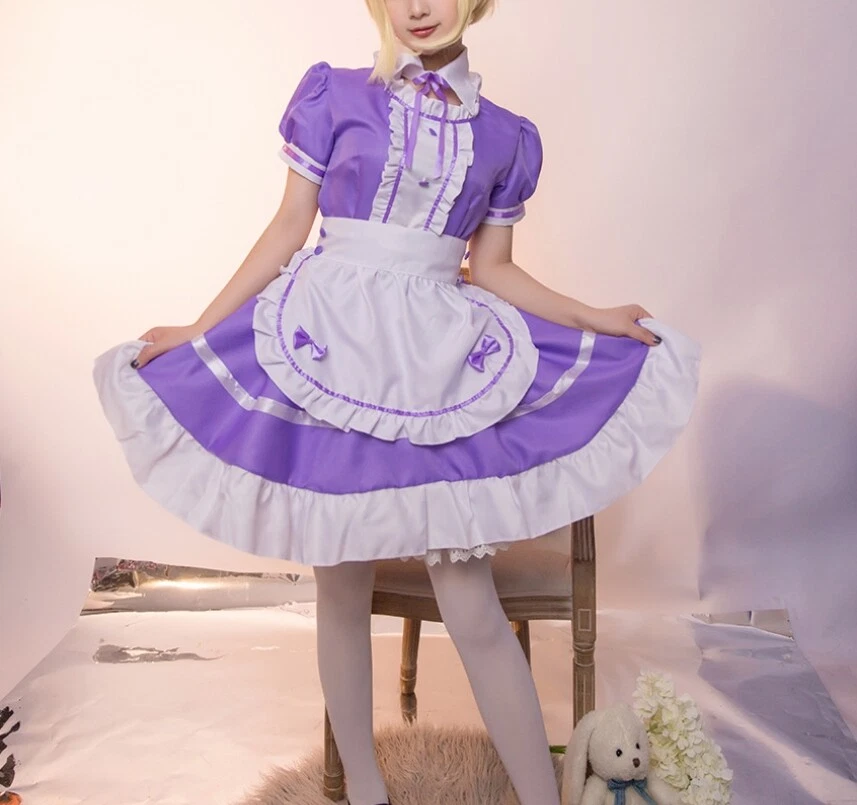 Sirena Restaurante Criada Lolita Princesa Baile Fiesta Vestido Anime Juegos con disfraces Disfraz Foto 4 de 4