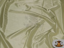 Satin Crepe Solid Fabric IVORY / 60" Wide / Sold by the yard