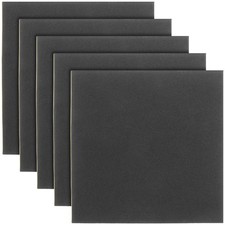 5 Pcs Sponge Neoprene Rubber Isolation Pads Anti Vibration Mats 150x150x5mm