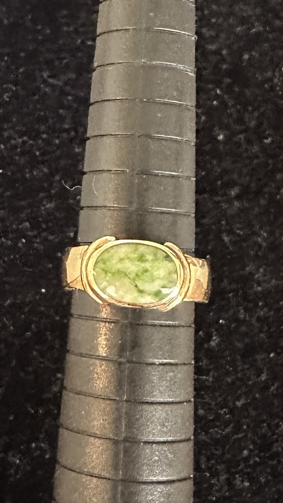 14k Jade Ring - image 3