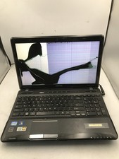TOSHIBA SATELLITE A665 S5176 -FOR PARTS/BROKEN LCD- INTEL I3 2310M - NO RAM - BB
