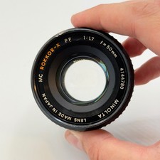 Minolta Rokkor PF 50mm Camera Lenses for sale - eBay