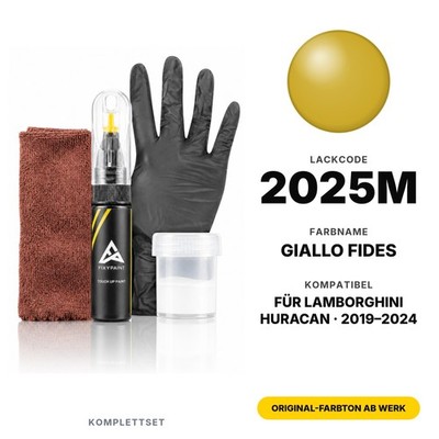 Touch Up Paint Pen For Lamborghini Huracan 2025M Giallo Fides Complete Professional Car Paint