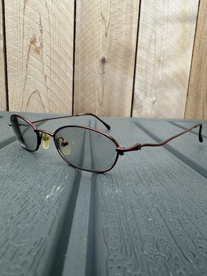 FENDI F Espresso Full Rim Oval Eyeglasses FRAMES Unknown Model