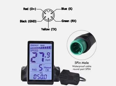 Screen Display Replacement for Lectric XP 2.0/3.0 Mountain Bike Electric Scoot