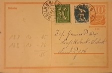 Los v. 11.09  -   Karte aus Beilnbries  Ks. Eichst&auml;tt  von  1922