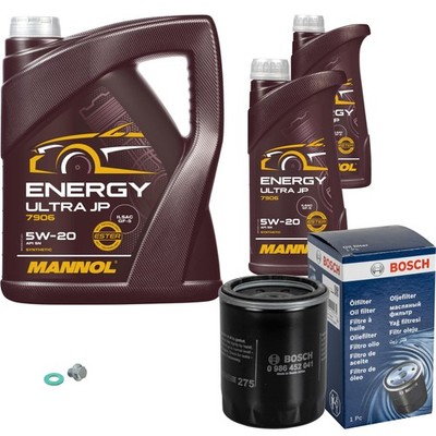 BOSCH Ölfilter 7 L MANNOL Energy Ultra JP 5W-20 für Nissan Maxima/Maxima QX V