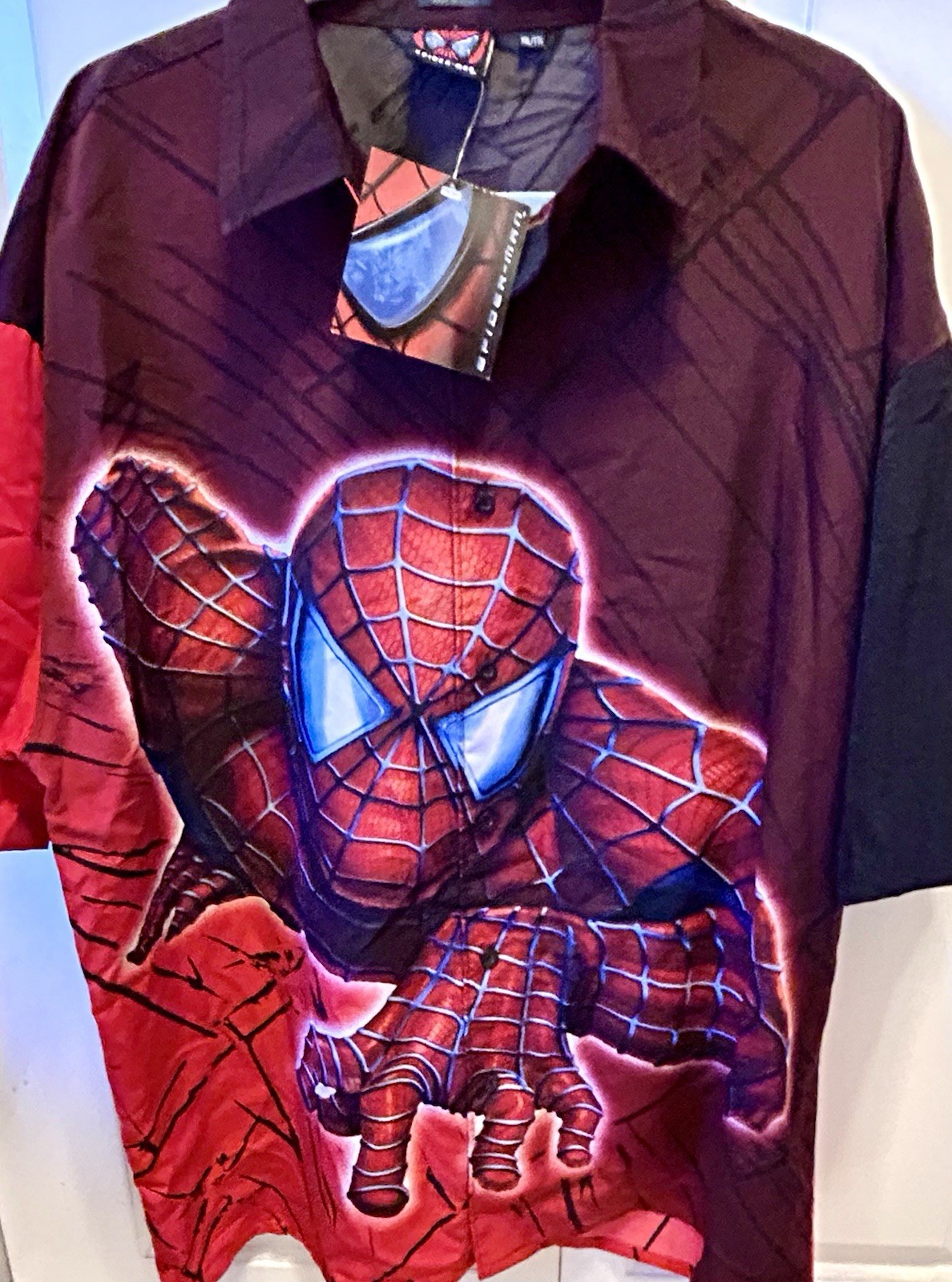 2002 Spiderman Changes Double Sided  Graphic Butt… - image 11