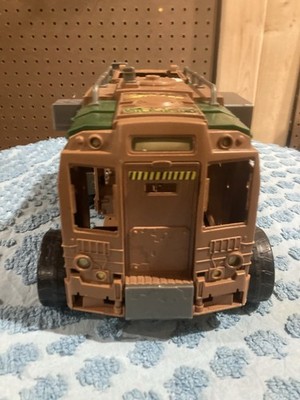 TMNT Shellraiser Van Toy Cannon Teenage Mutant Ninja Turtles Viacom Incomplete(