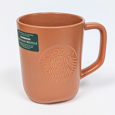 Starbucks Coffee Cup Ceramic Mug, Terracotta 16 oz. Recycled Ceramic | eBay
