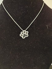 Dog Puppy PET Paw Necklace Chain Pendant Fashion Necklace Pet Lovers New