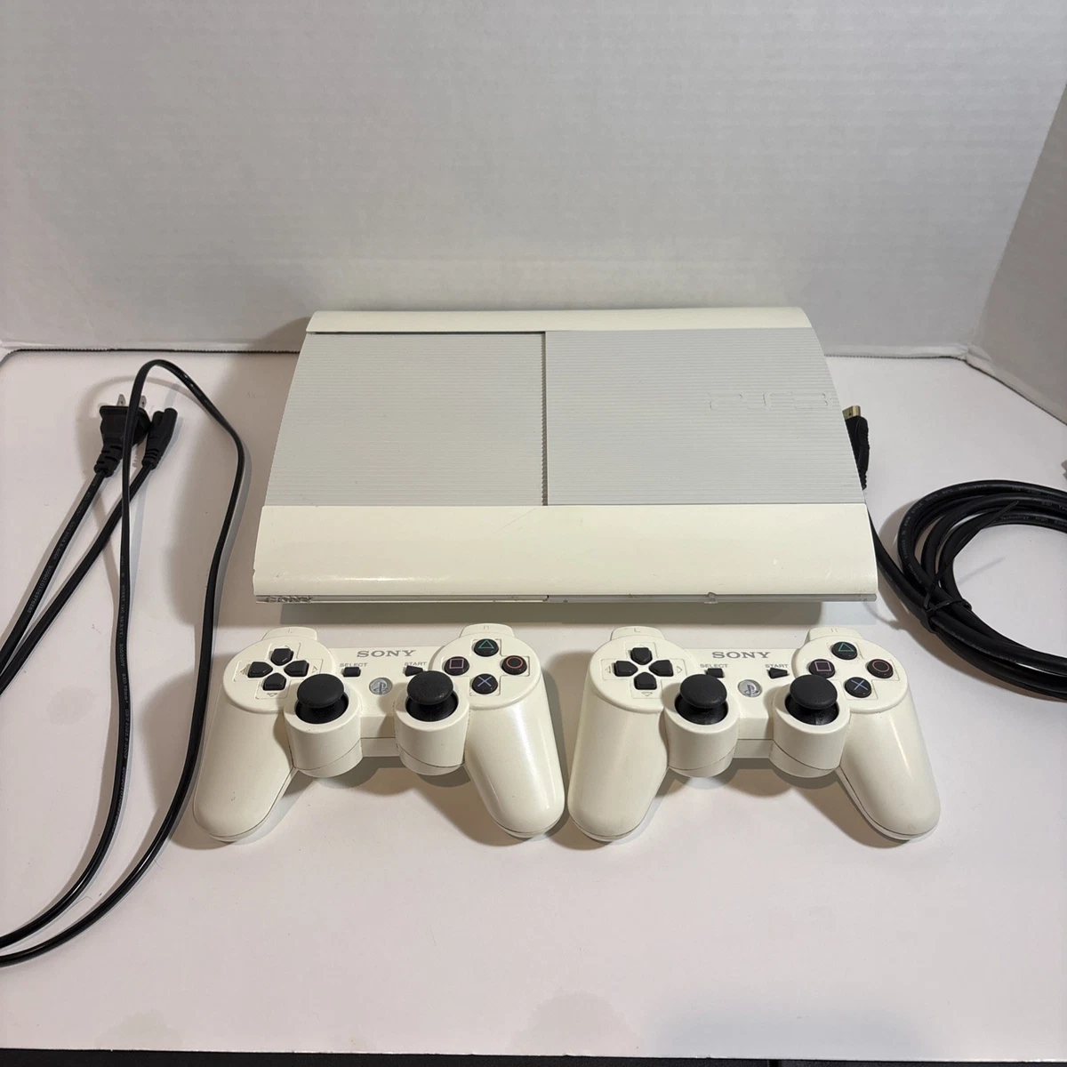 Sony PlayStation 3 - Super Slim White Video Game Consoles for sale