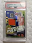 2024 Donruss Optic Bo Nix "First Year Fresh" Relic - PSA 10 Gem Mint