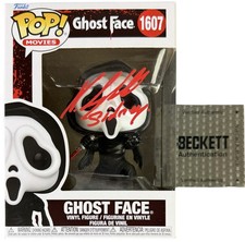 Neve Campbell signed Funko Pop Ghostface Sidney Prescott Scream Beckett