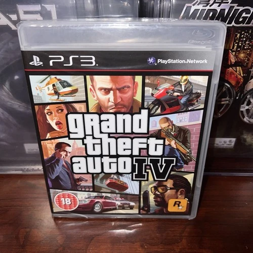 Grand Theft Auto IV PS3 PlayStation 3 PAL New Sealed 🔥💎☘️🔥